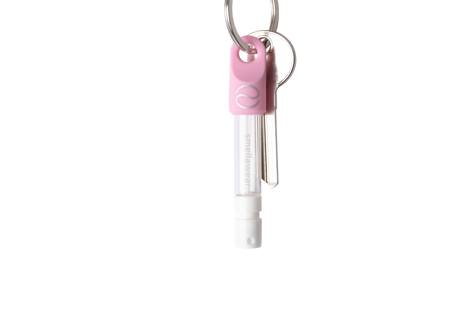 Smellawear Parfüm-Schlüsselanhänger Rosayn in Rosa mit nachfüllbarer Flasche